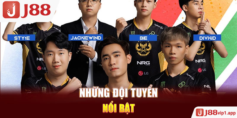 Những Đội Tuyển Nổi Bật