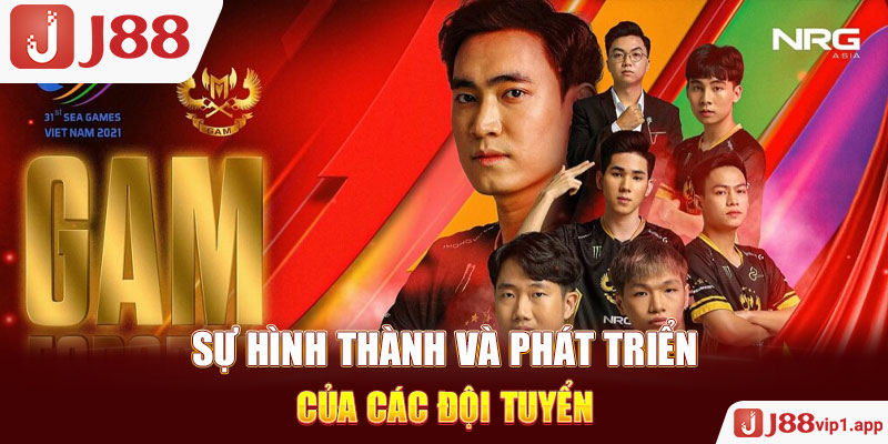 Sự hình thành và phát triển của các đội tuyển